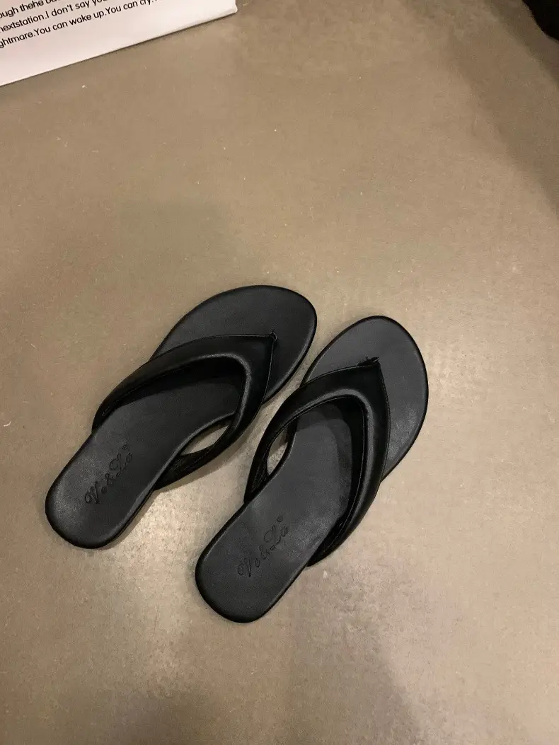 Women's Leopard Print Silver Flip Flops Summer — feature 25
