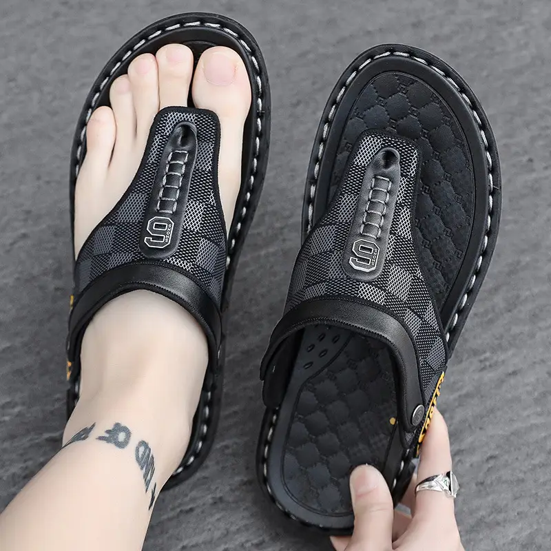 Flip-flops Men's Summer Outer Wear Driving Non-slip Vietnamese Dual-use Sandals Men's Sports and Leisure Beach Flip-flops - Image 7
