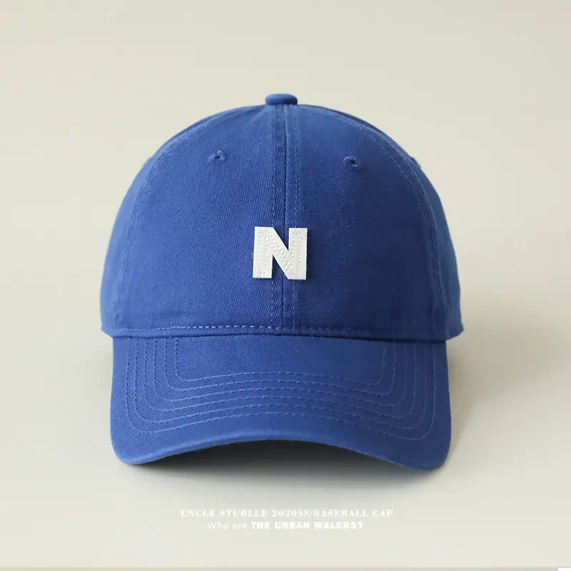 N Letter Baseball Caps for Men Women All Colors — feature 12