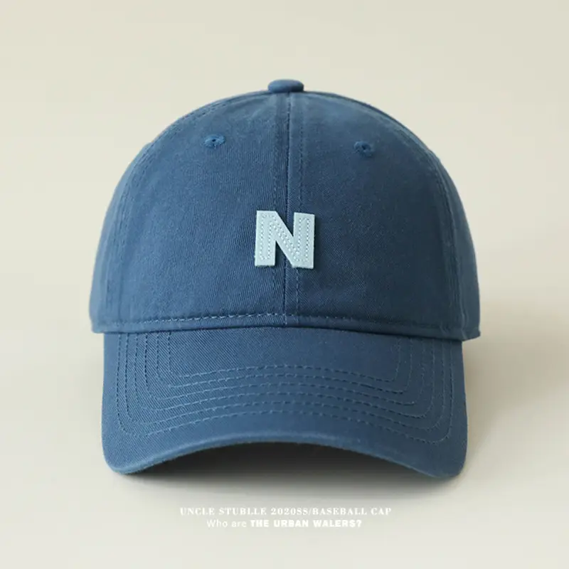 N Letter Baseball Caps for Men Women All Colors — feature 13