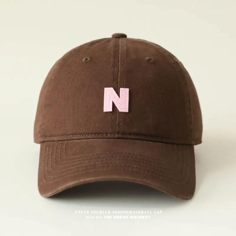 N Letter Baseball Caps for Men Women All Colors — feature 18