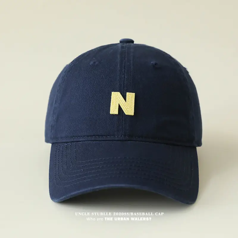 N Letter Baseball Caps for Men Women All Colors — feature 19