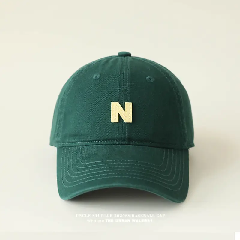 N Letter Baseball Caps for Men Women All Colors — feature 20