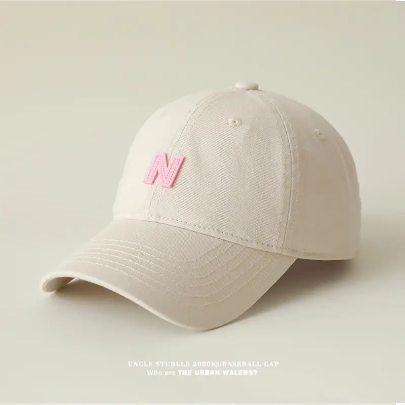 N Letter Baseball Caps for Men Women All Colors — feature 3