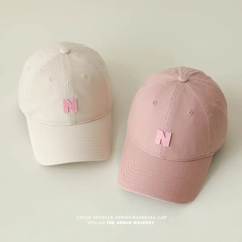 N Letter Baseball Caps for Men Women All Colors — feature 5