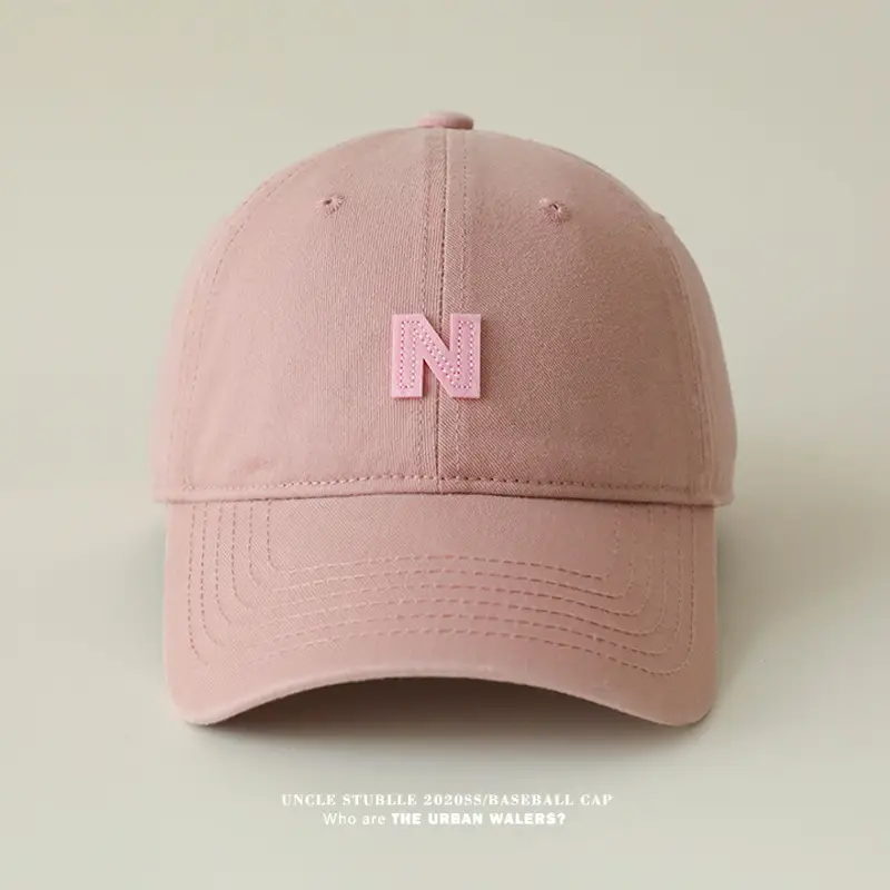 N Letter Baseball Caps for Men Women All Colors — feature 6