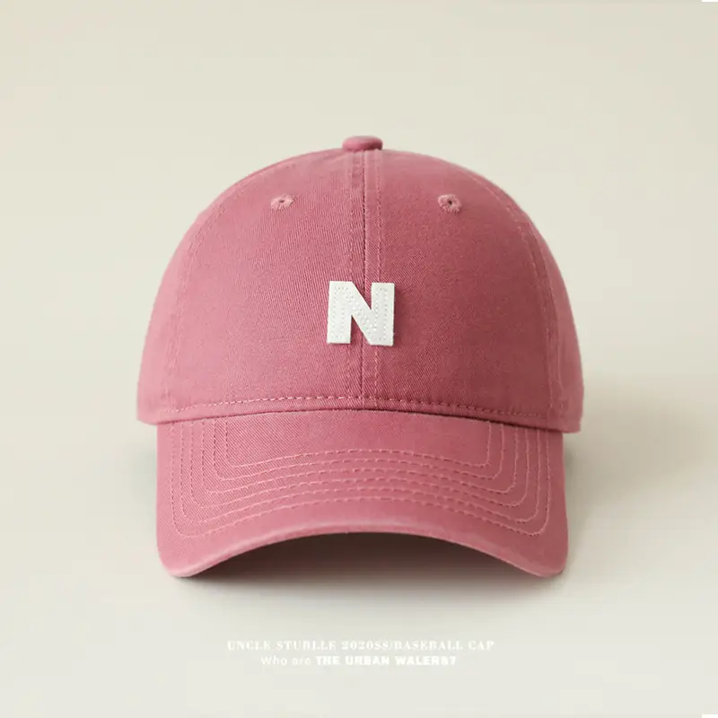 N Letter Baseball Caps for Men Women All Colors — feature 7