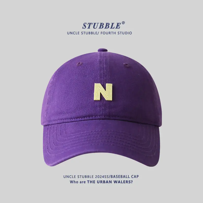 N Letter Baseball Caps for Men Women All Colors - Image 12