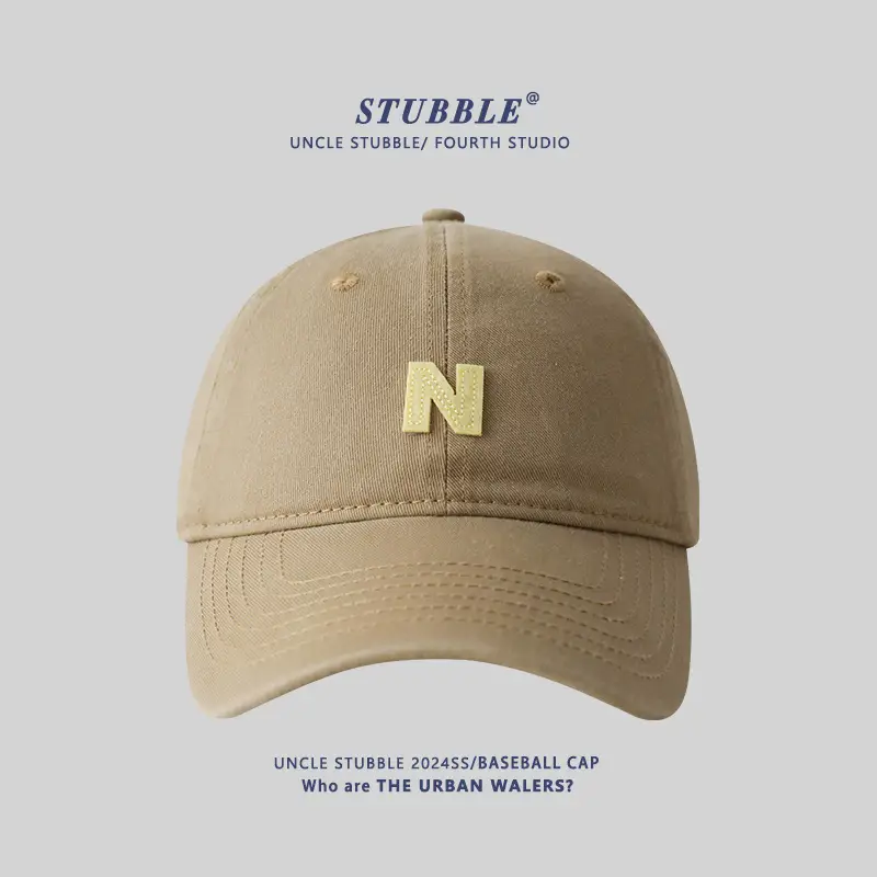N Letter Baseball Caps for Men Women All Colors - Image 2