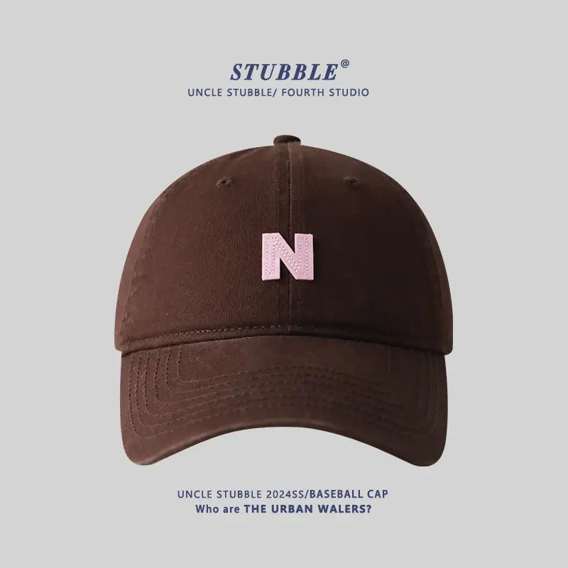 N Letter Baseball Caps for Men Women All Colors - Image 3