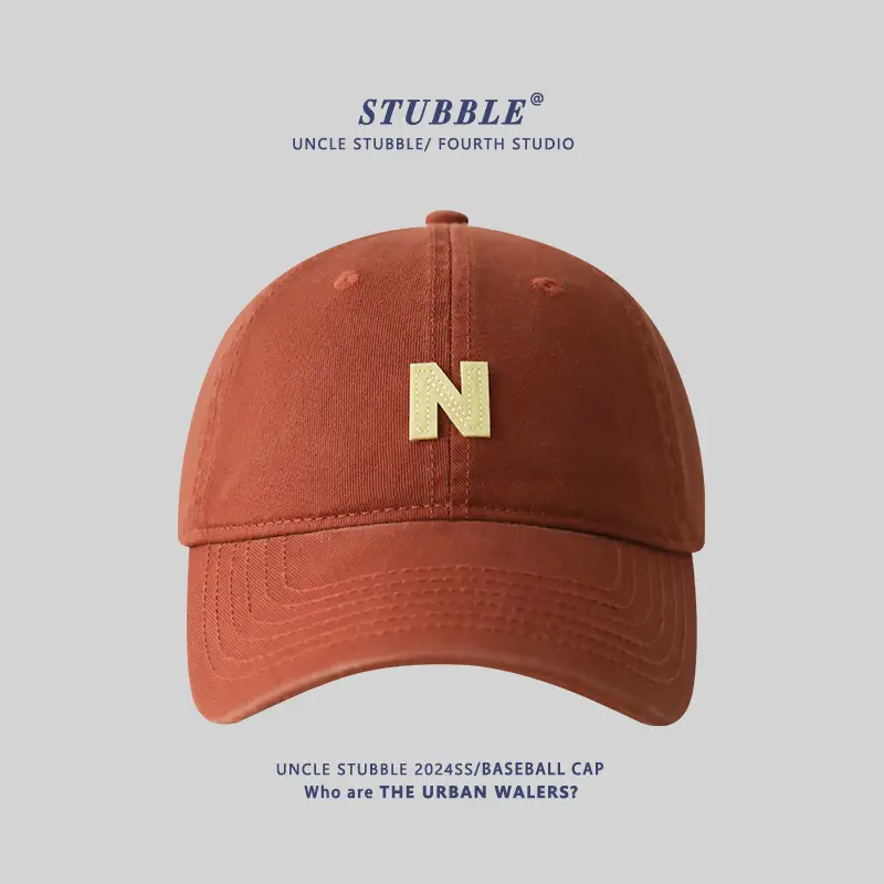 N Letter Baseball Caps for Men Women All Colors - Image 6