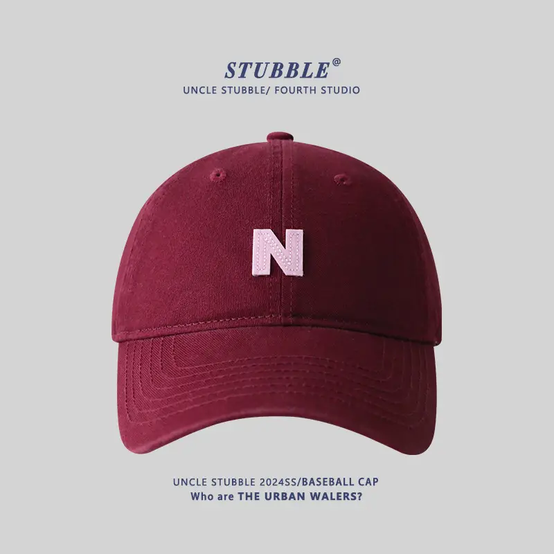 N Letter Baseball Caps for Men Women All Colors - Image 7