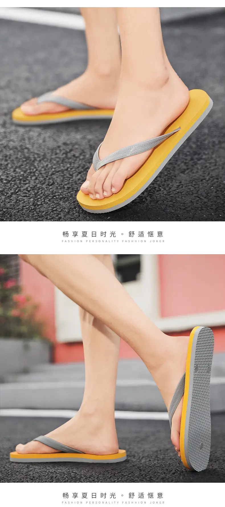 Vietnamese Slippers Men's Summer Flip-flops Anti-slip Flip-flops Imported Rubber Wear-resistant Outer Wear Beach Sports Thai Sandals — feature 12