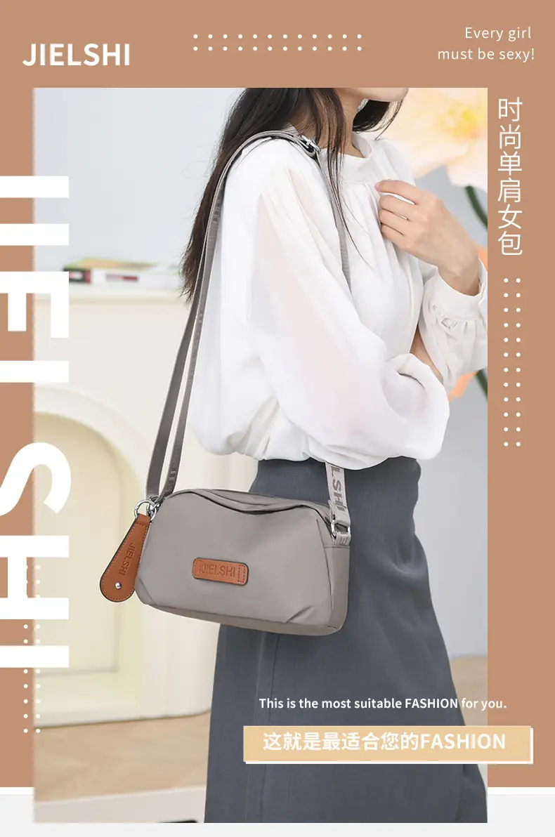 Japanese Trendy Black Crossbody Bag for Women — feature 2