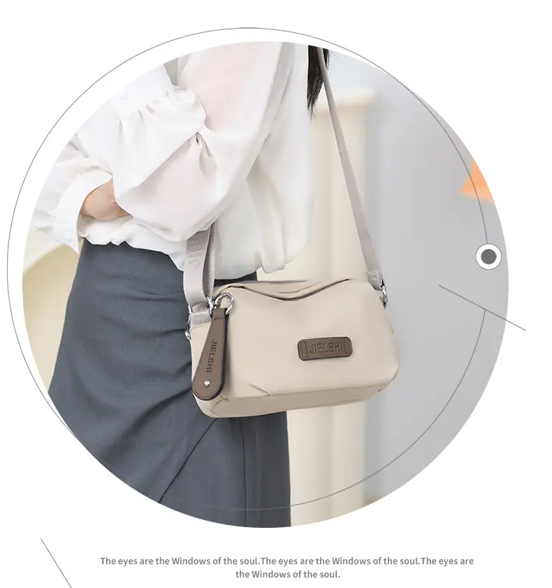 Japanese Trendy Black Crossbody Bag for Women — feature 21