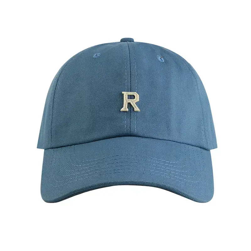 Women R Logo Baseball Cap Blue Summer