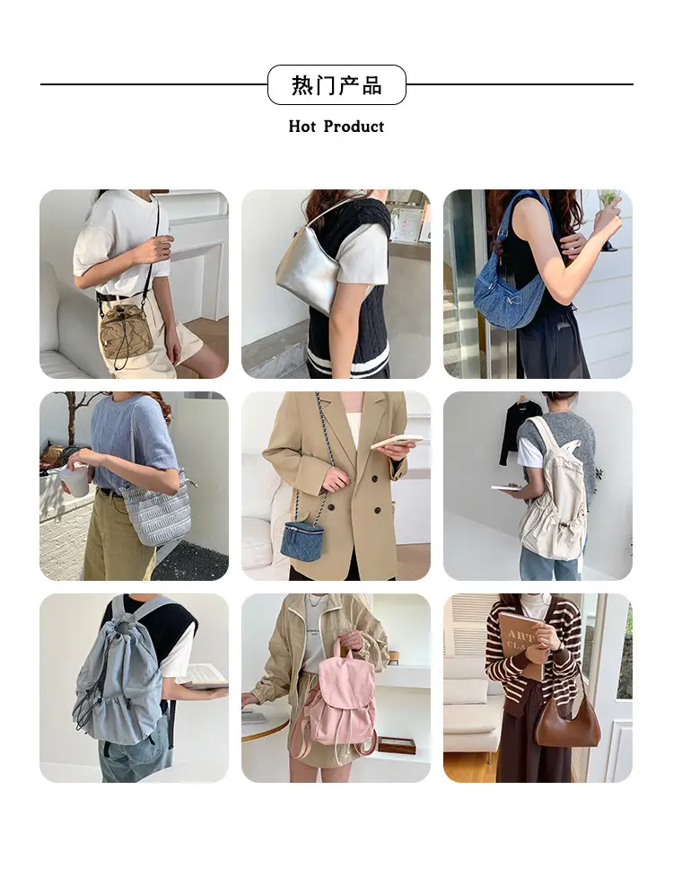 Silver Ruffled Shoulder Bag for Women 2023 — feature 8