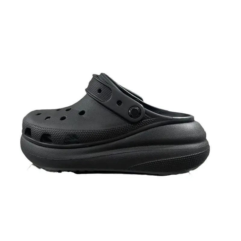 Women White Puff Hole Sandals Summer - Image 11