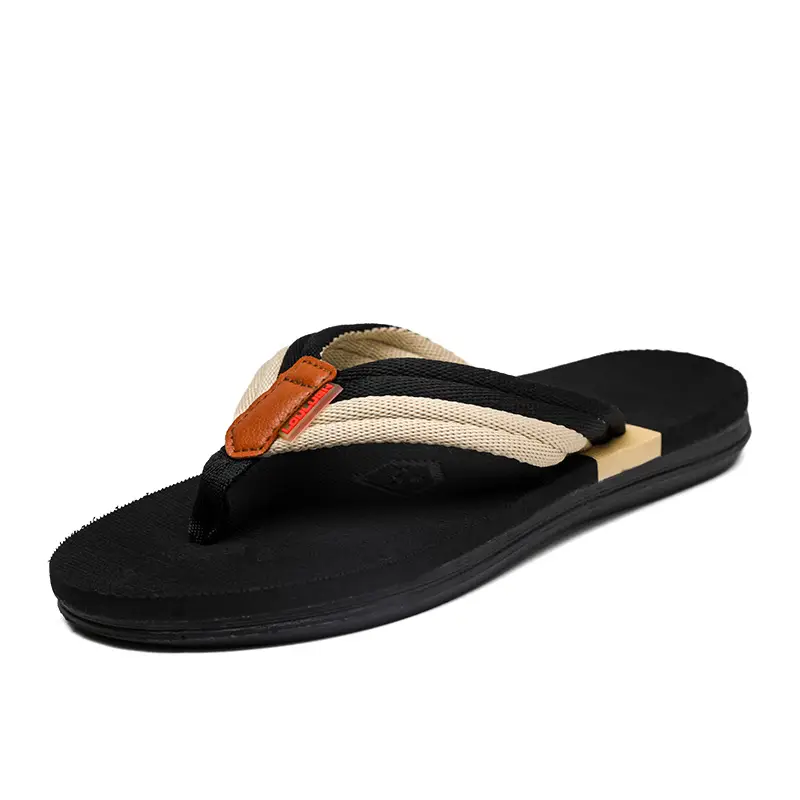 2024 Summer New Men's Flip Flops Fashion Slip-on Lazy Slippers Lightweight Beach Shoes Men's Factory Direct Sale - Image 7