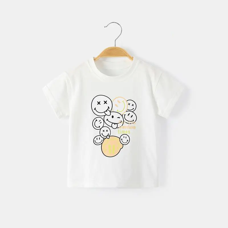 Boys Black Graphic T-Shirt 1 Year Old Cotton Summer - Image 4
