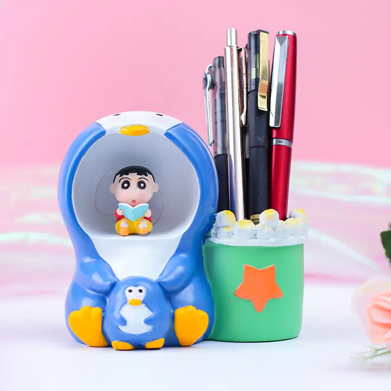 Girls' Mermaid Lamp & Pen Holder Set for Bedroom