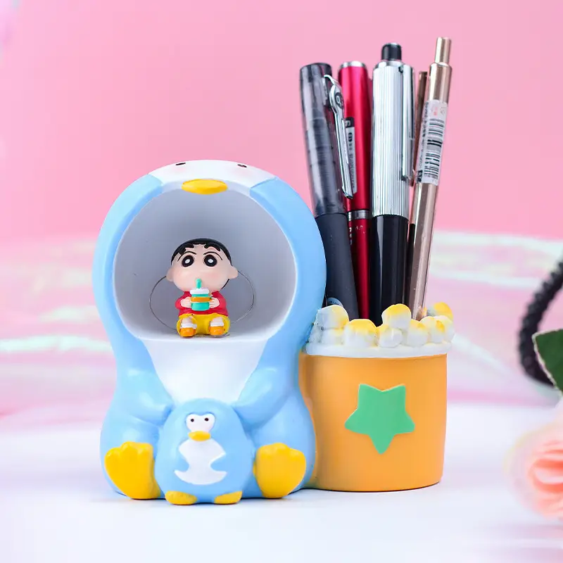 Girls' Mermaid Lamp & Pen Holder Set for Bedroom