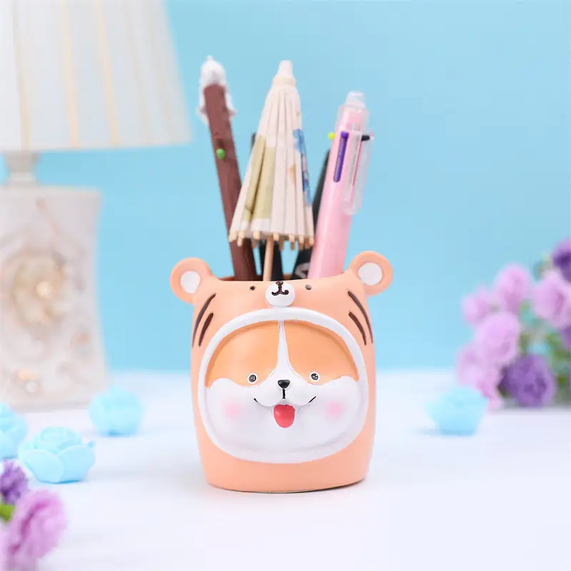 Girls' Mermaid Lamp & Pen Holder Set for Bedroom