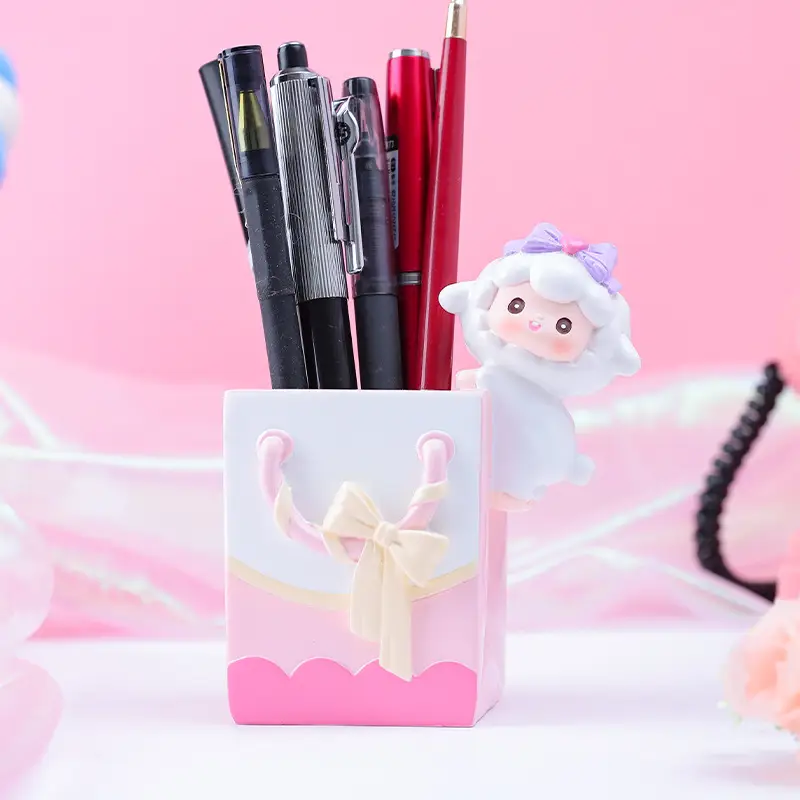 Girls' Mermaid Lamp & Pen Holder Set for Bedroom