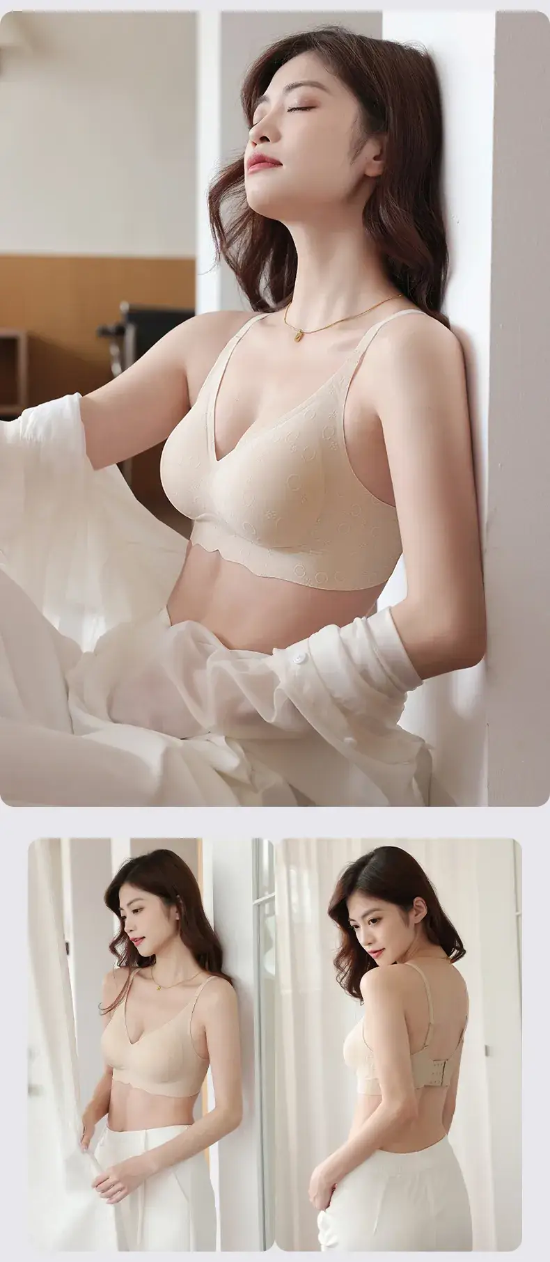 Traceless Jelly Support Bra No Rims Comfortable — feature 19