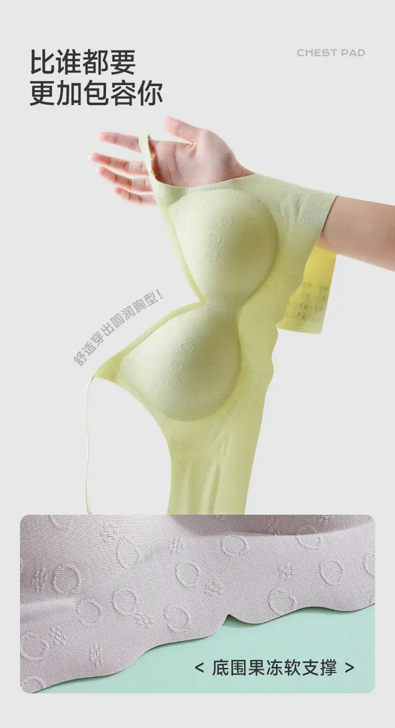 Traceless Jelly Support Bra No Rims Comfortable — feature 9