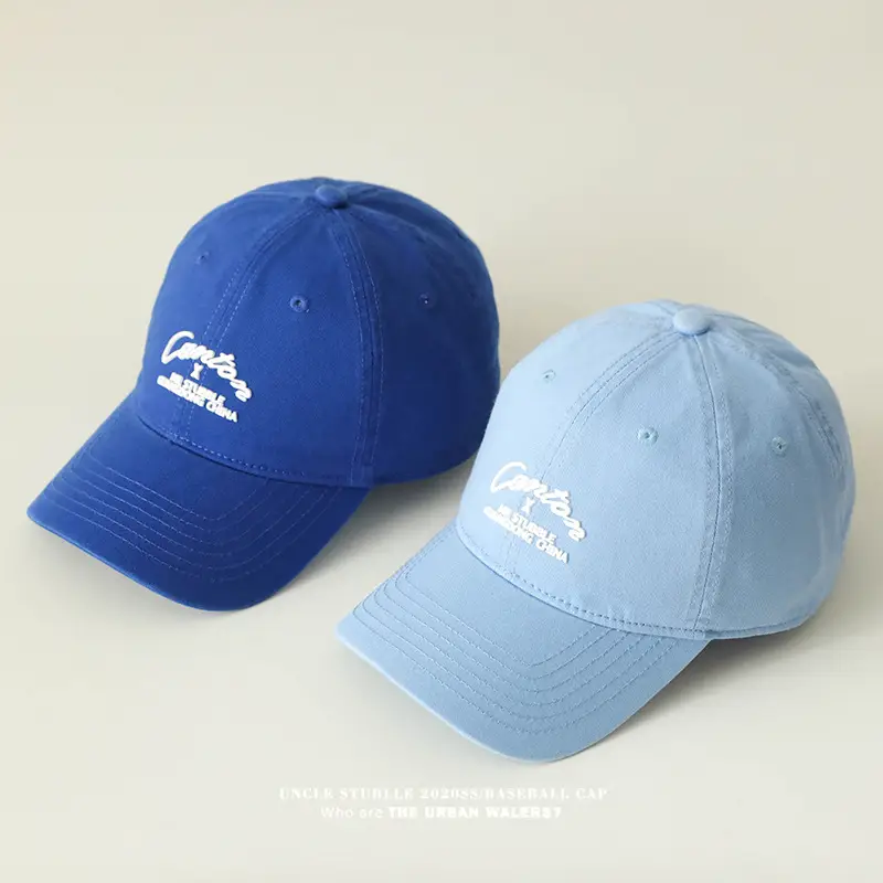 Purple Korean Embroidered Baseball Cap for Men Women — feature 16