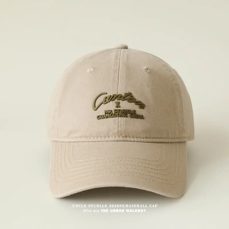 Purple Korean Embroidered Baseball Cap for Men Women — feature 5
