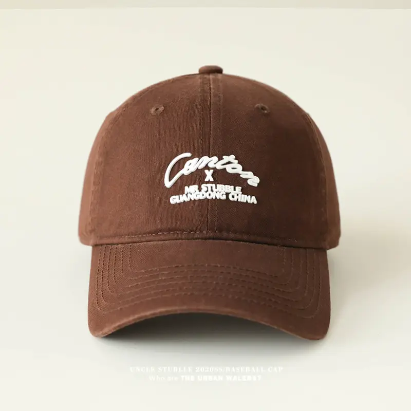 Purple Korean Embroidered Baseball Cap for Men Women — feature 8