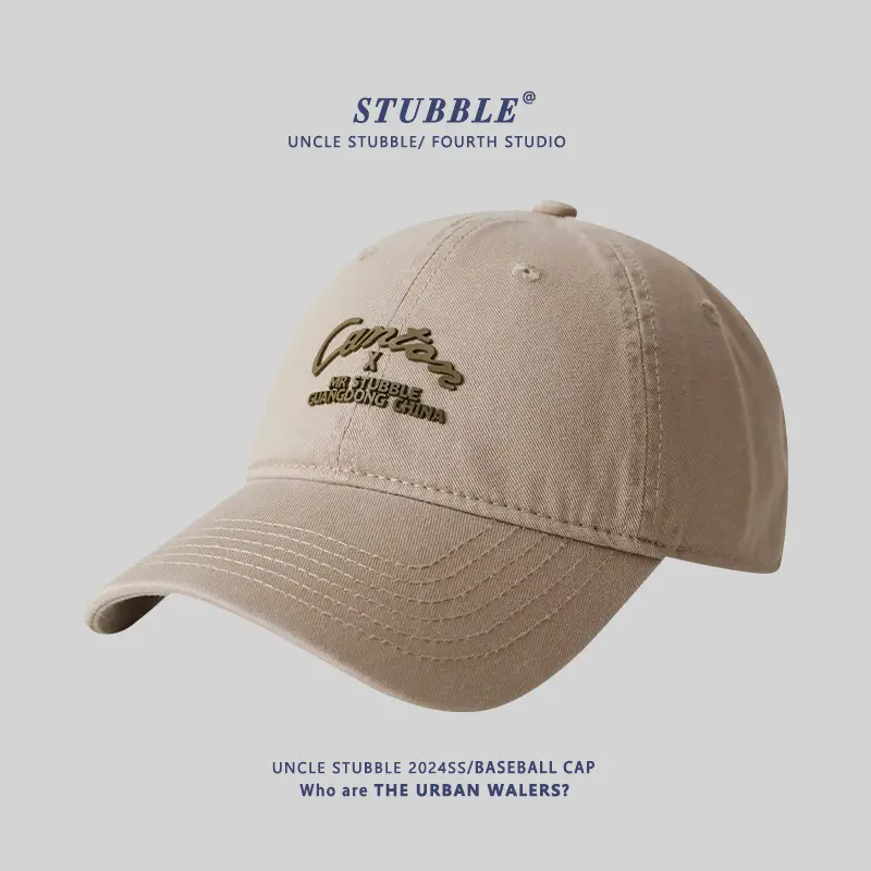 Purple Korean Embroidered Baseball Cap for Men Women - Image 2