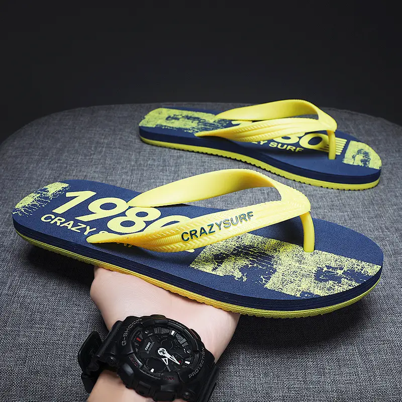 Slippers for Men Summer 2024 New Outer Wear Non-slip Wear-resistant Casual Men's Beach Flip-flops Vietnamese Soft-soled Flip-flops - Image 7