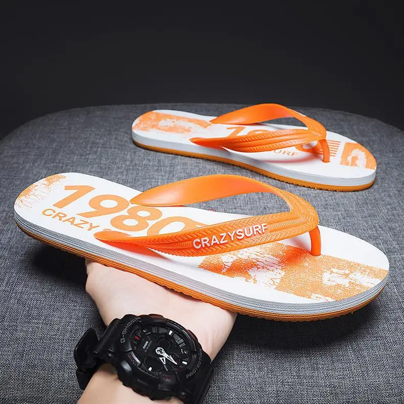 Slippers for Men Summer 2024 New Outer Wear Non-slip Wear-resistant Casual Men's Beach Flip-flops Vietnamese Soft-soled Flip-flops — feature 1