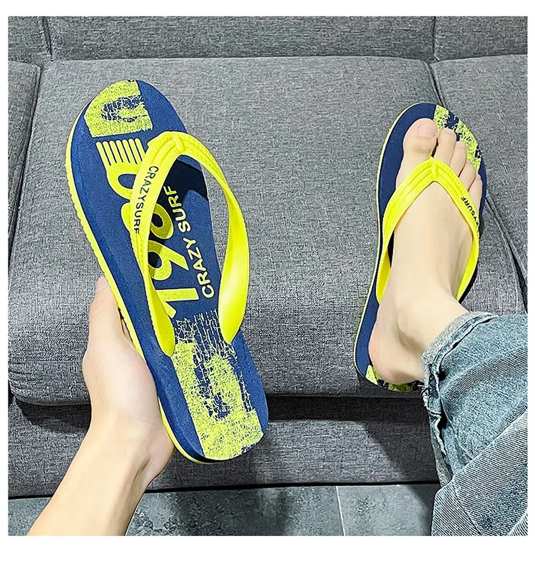 Slippers for Men Summer 2024 New Outer Wear Non-slip Wear-resistant Casual Men's Beach Flip-flops Vietnamese Soft-soled Flip-flops — feature 15
