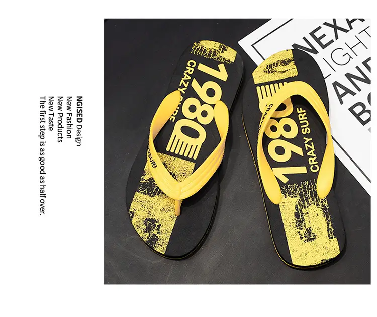 Slippers for Men Summer 2024 New Outer Wear Non-slip Wear-resistant Casual Men's Beach Flip-flops Vietnamese Soft-soled Flip-flops — feature 27