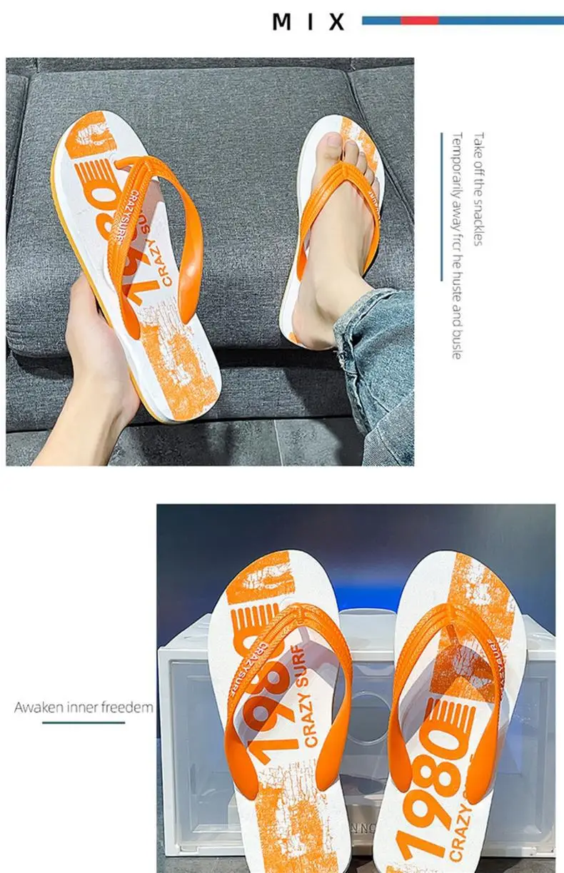 Slippers for Men Summer 2024 New Outer Wear Non-slip Wear-resistant Casual Men's Beach Flip-flops Vietnamese Soft-soled Flip-flops — feature 9