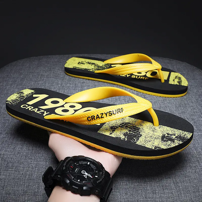 Slippers for Men Summer 2024 New Outer Wear Non-slip Wear-resistant Casual Men's Beach Flip-flops Vietnamese Soft-soled Flip-flops - Image 4