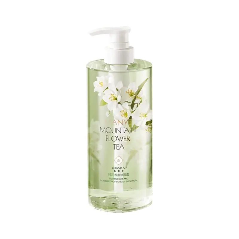Ji Zhihui Camellia Qingrun Fragrance Body Soap Shake Tone Explosions Perfume-shaped Lasting Large Bottle genuine goods Body Soap