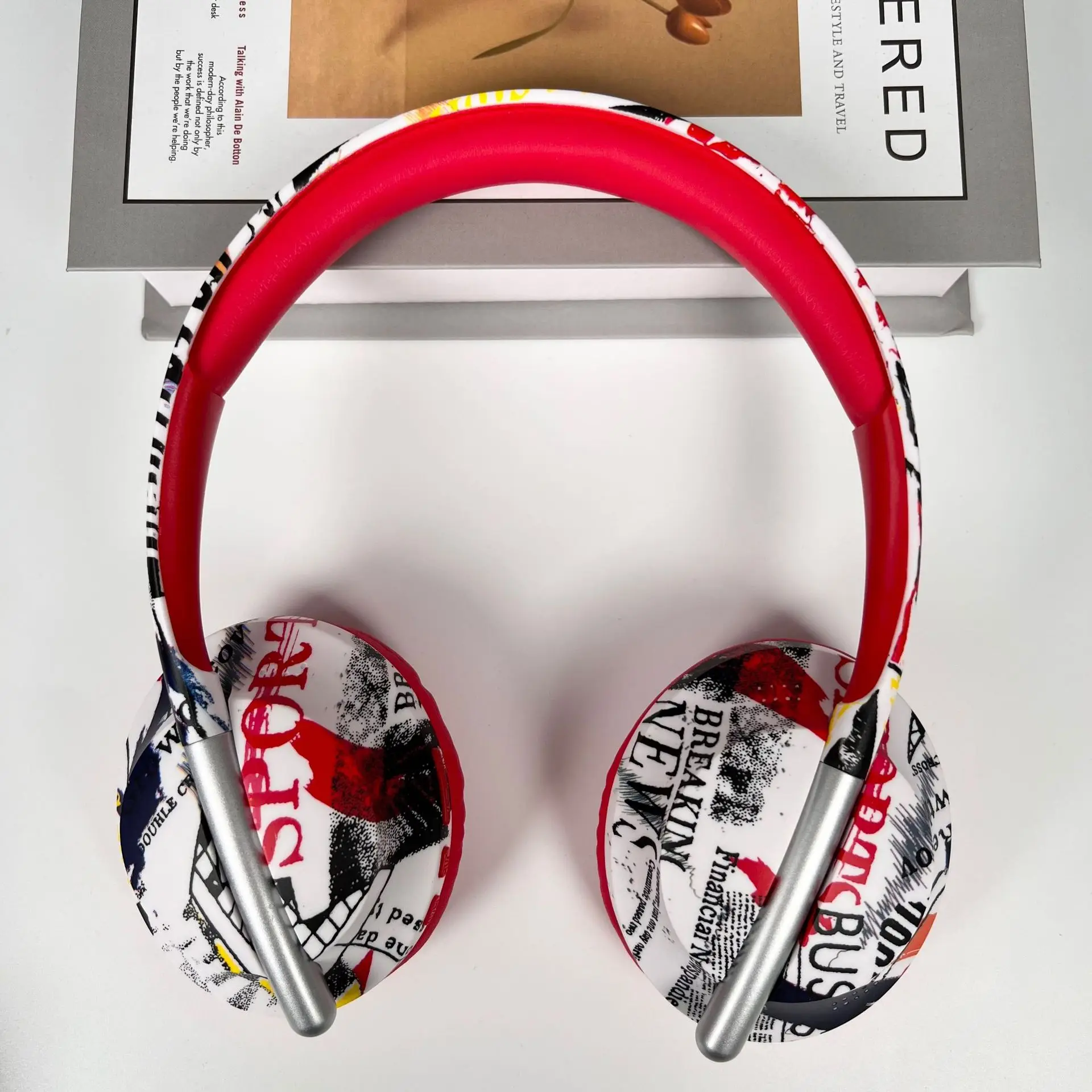 Trendy P7233 Bluetooth Headset with Colorful Design - Image 2