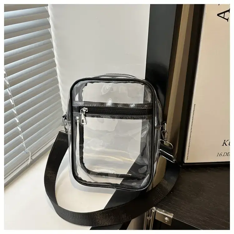 Transparent Women's Shoulder Bag 2024 Waterproof PVC - Image 4