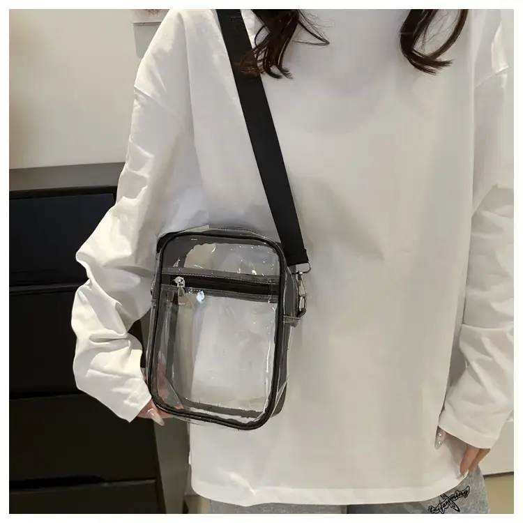 Transparent Women's Shoulder Bag 2024 Waterproof PVC - Image 5