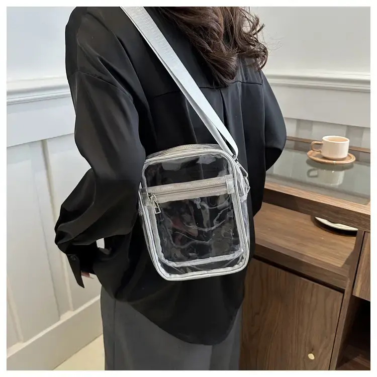 Transparent Women's Shoulder Bag 2024 Waterproof PVC - Image 6