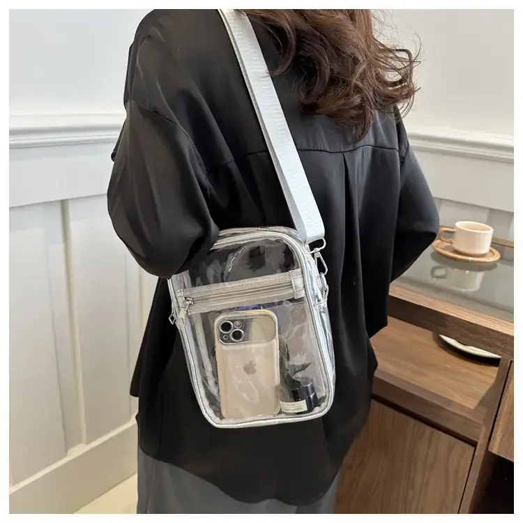 Transparent Women's Shoulder Bag 2024 Waterproof PVC — feature 10