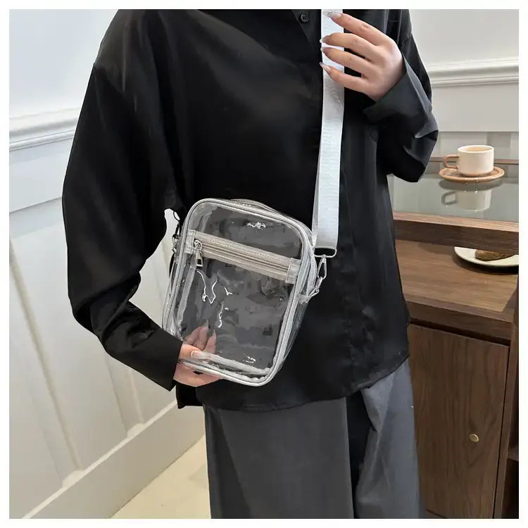 Transparent Women's Shoulder Bag 2024 Waterproof PVC — feature 12