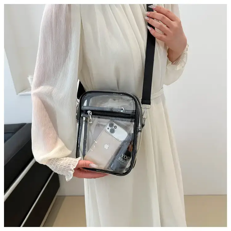 Transparent Women's Shoulder Bag 2024 Waterproof PVC — feature 15