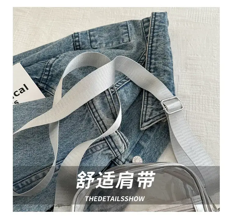 Transparent Women's Shoulder Bag 2024 Waterproof PVC — feature 5