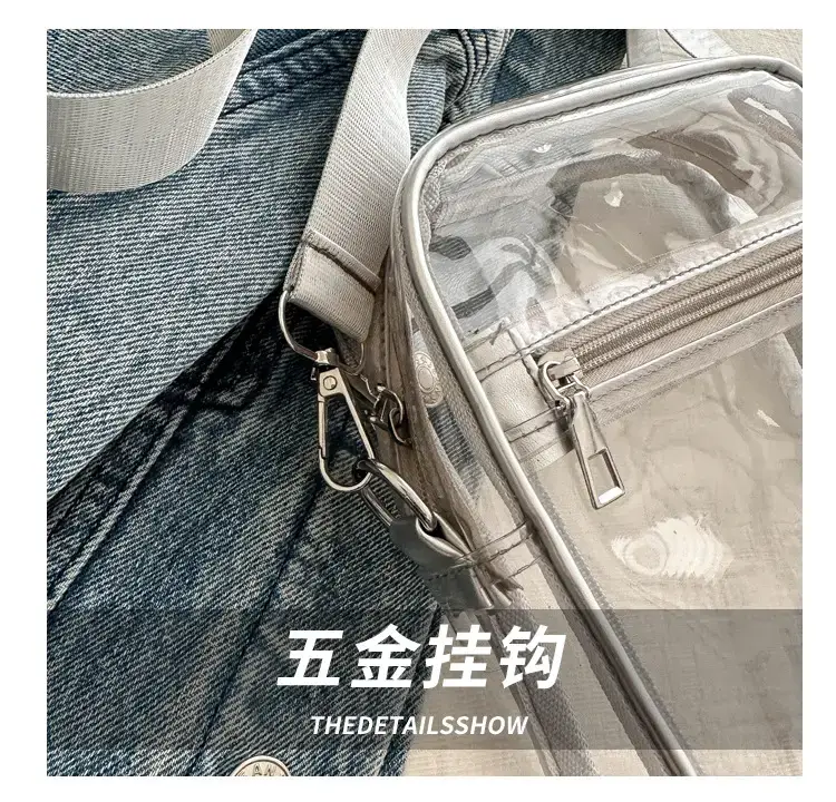 Transparent Women's Shoulder Bag 2024 Waterproof PVC — feature 6